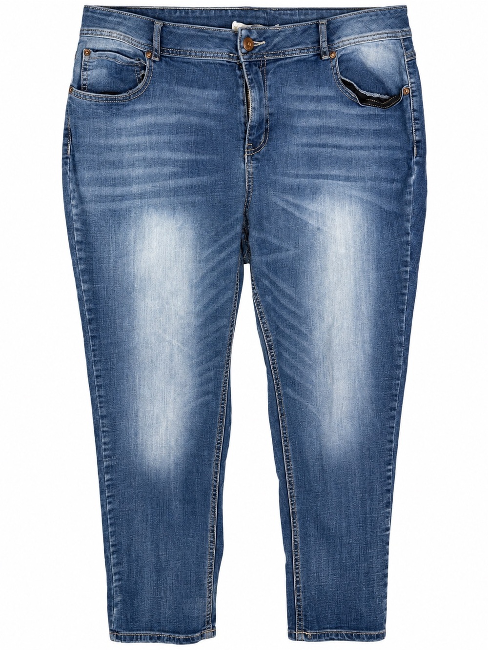 Cato Denim Classic Jeans Women’s 20W Blue Mid Rise Straight Leg Stretch